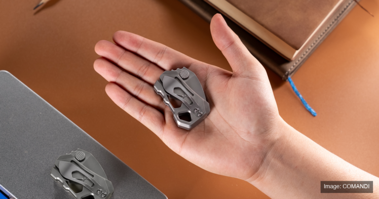 COMANDI Ti-Toucan titanium folding knife