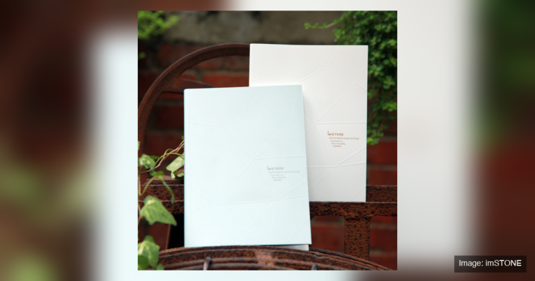 imSTONE RockBook stone-paper notebook
