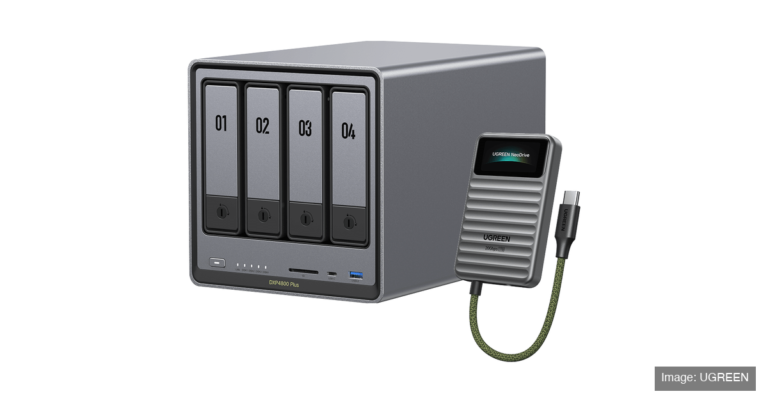 UGREEN NASync DXP4800 Plus four-bay NAS